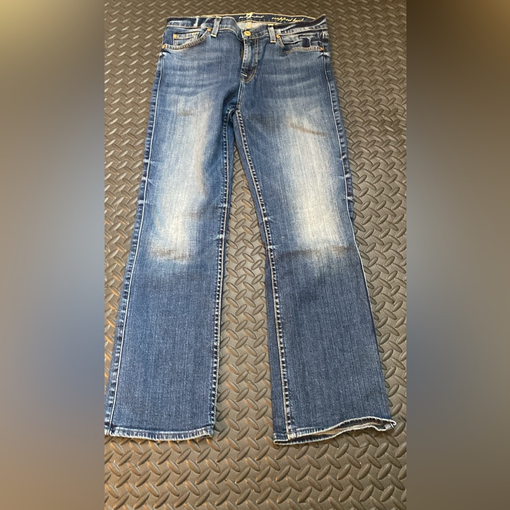 7 for all making bootcut Denim Jeans
